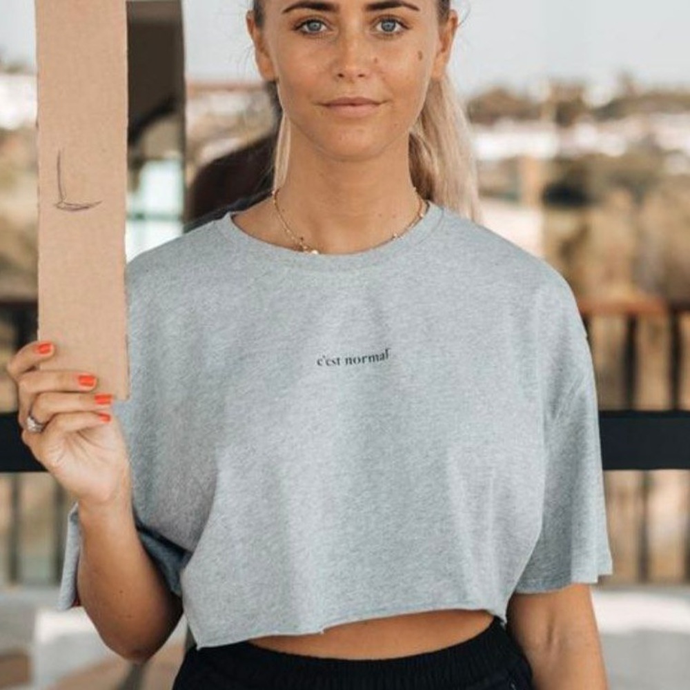 C’est Normal Crop Top